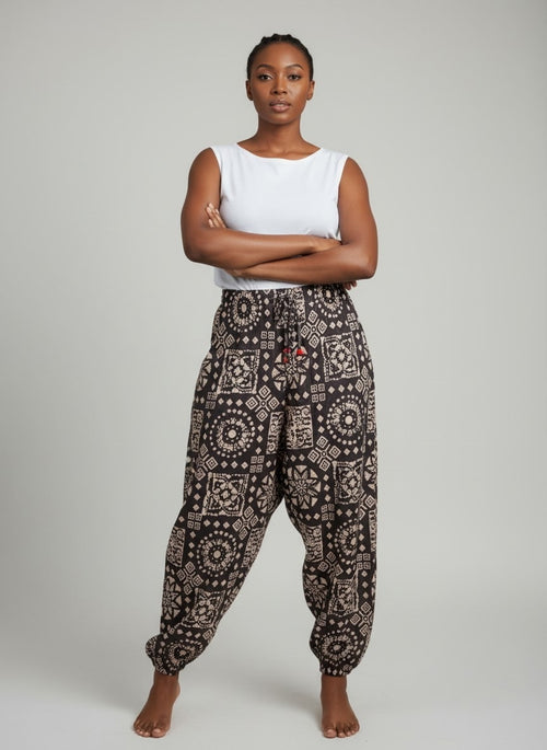 Boho Funnel Pants