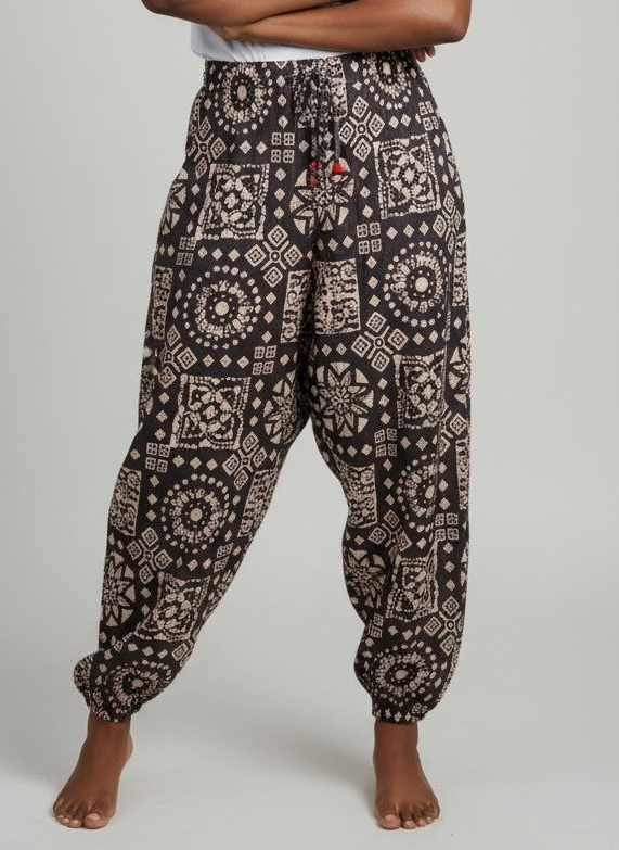 Boho Funnel Pants