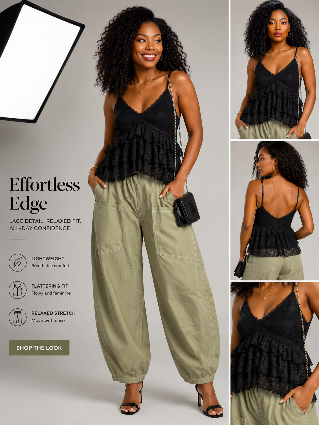 Oversized Ballon Shape Pants