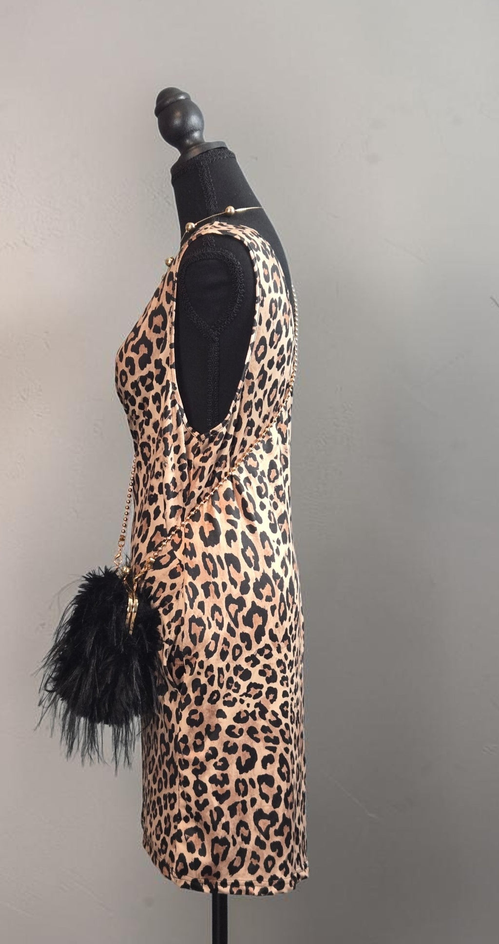Curvy Fit Leopard Print Romper