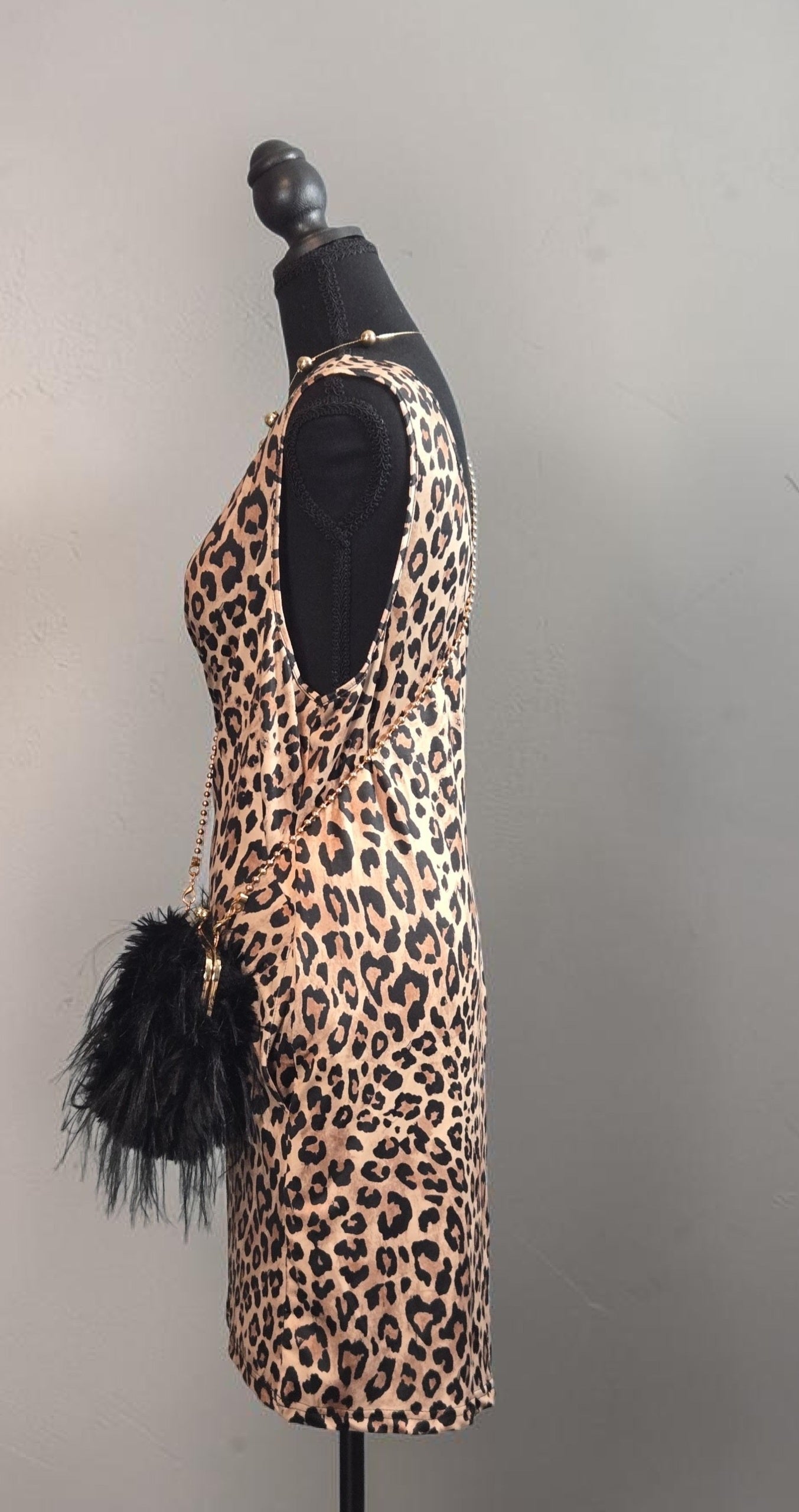 Curvy Fit Leopard Print Romper