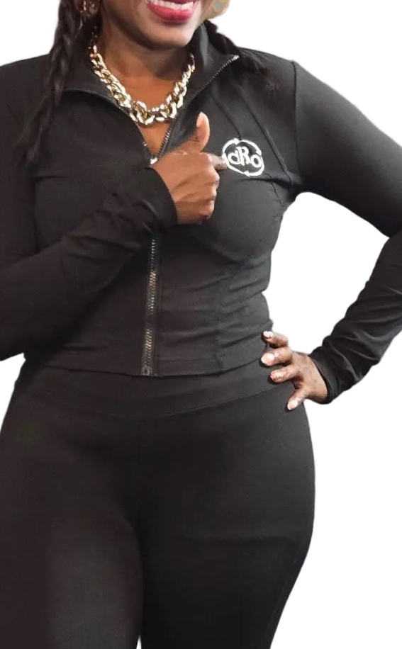 dRo Black Sweatsuit