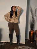 Mocha Fuzzy Sweater