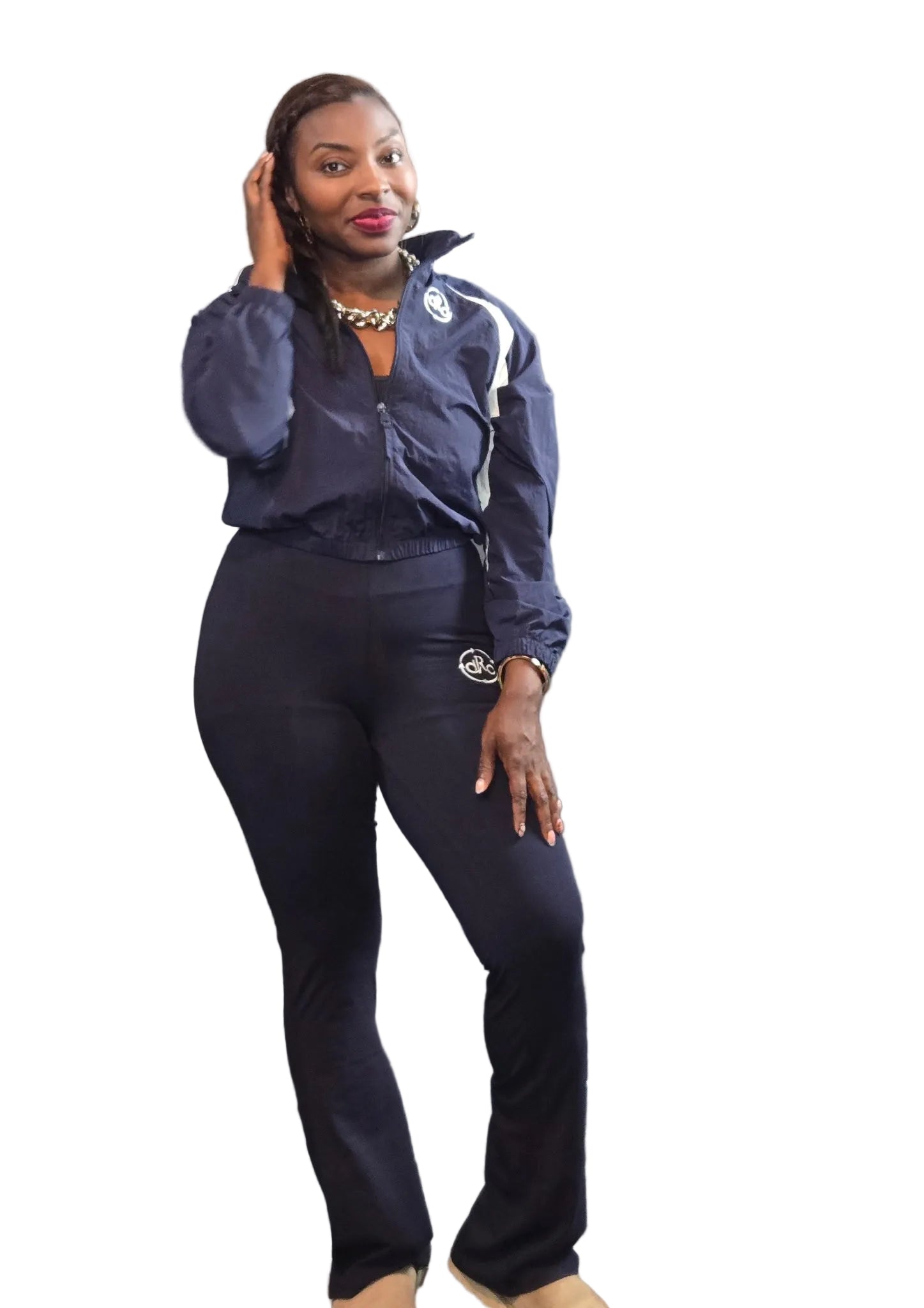 dRo Navy Sweatsuit