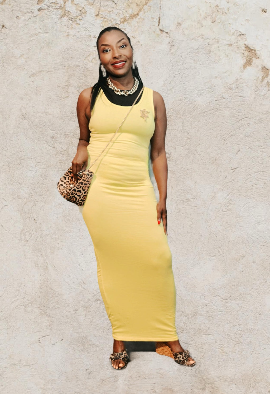 Sleeveless Basic Maxi Dress