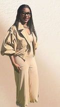 Mocha Cami Wide Legged Jumpsuit