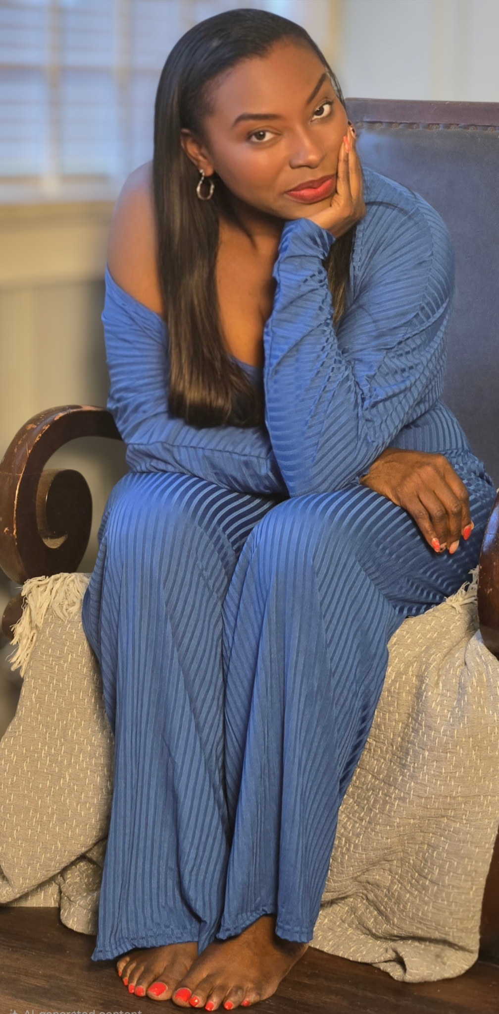 Essential Scoop Neck Two-Piece Set
