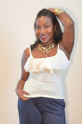 RUFFLE LAYERED CAMI