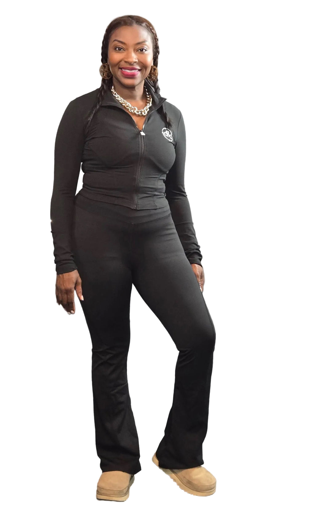 dRo Black Sweatsuit