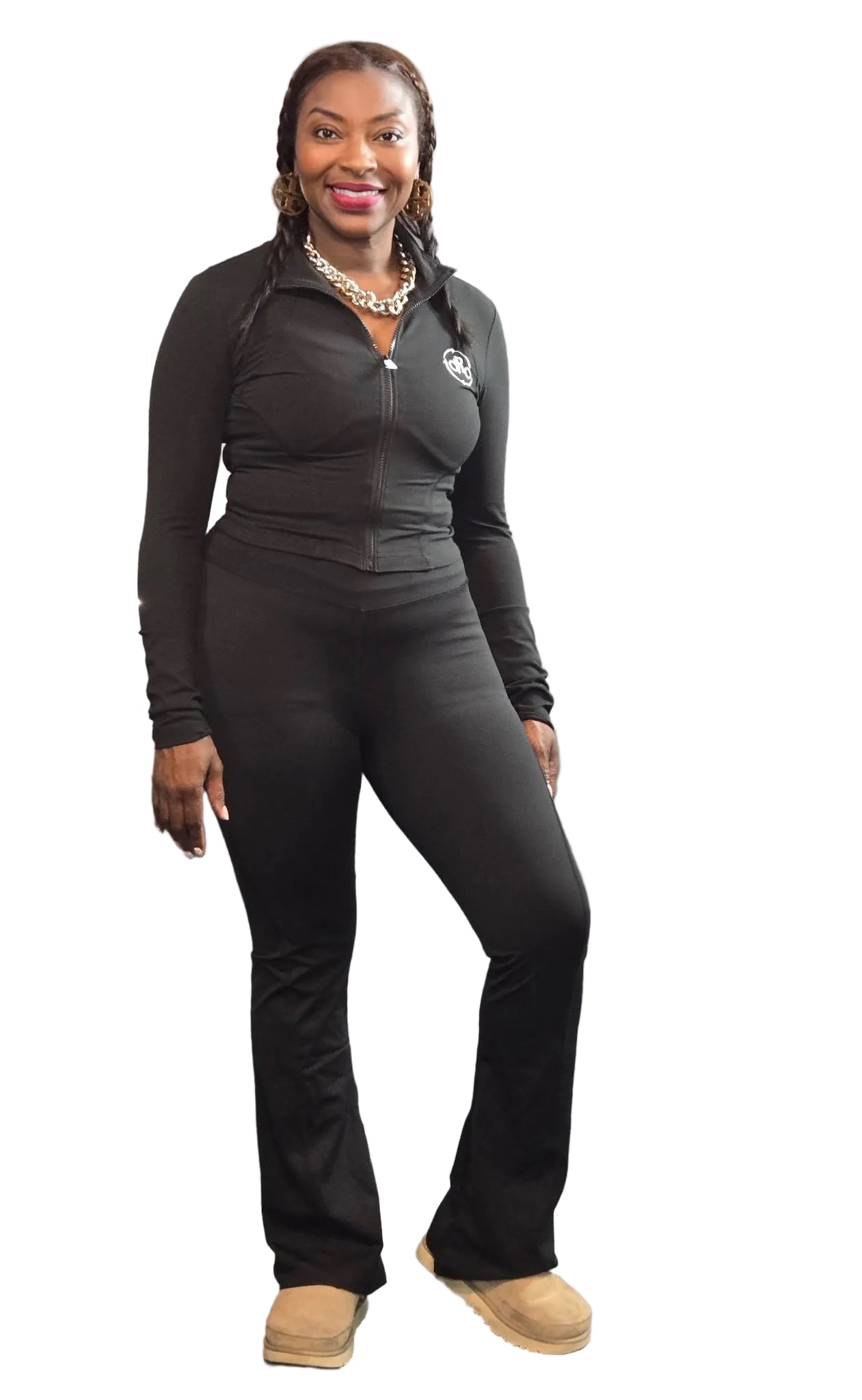 dRo Black Sweatsuit