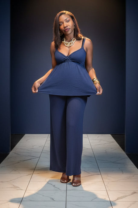 BABYDOLL OVERLOCK STITCH CAMISOLE