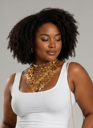 Curvy Basic Cropped Tank