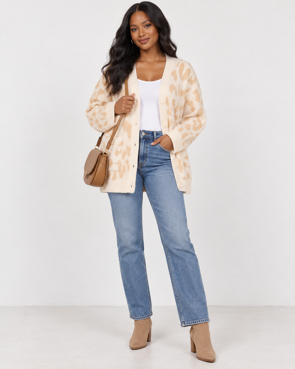 Soft Spot Leopard Cardigan