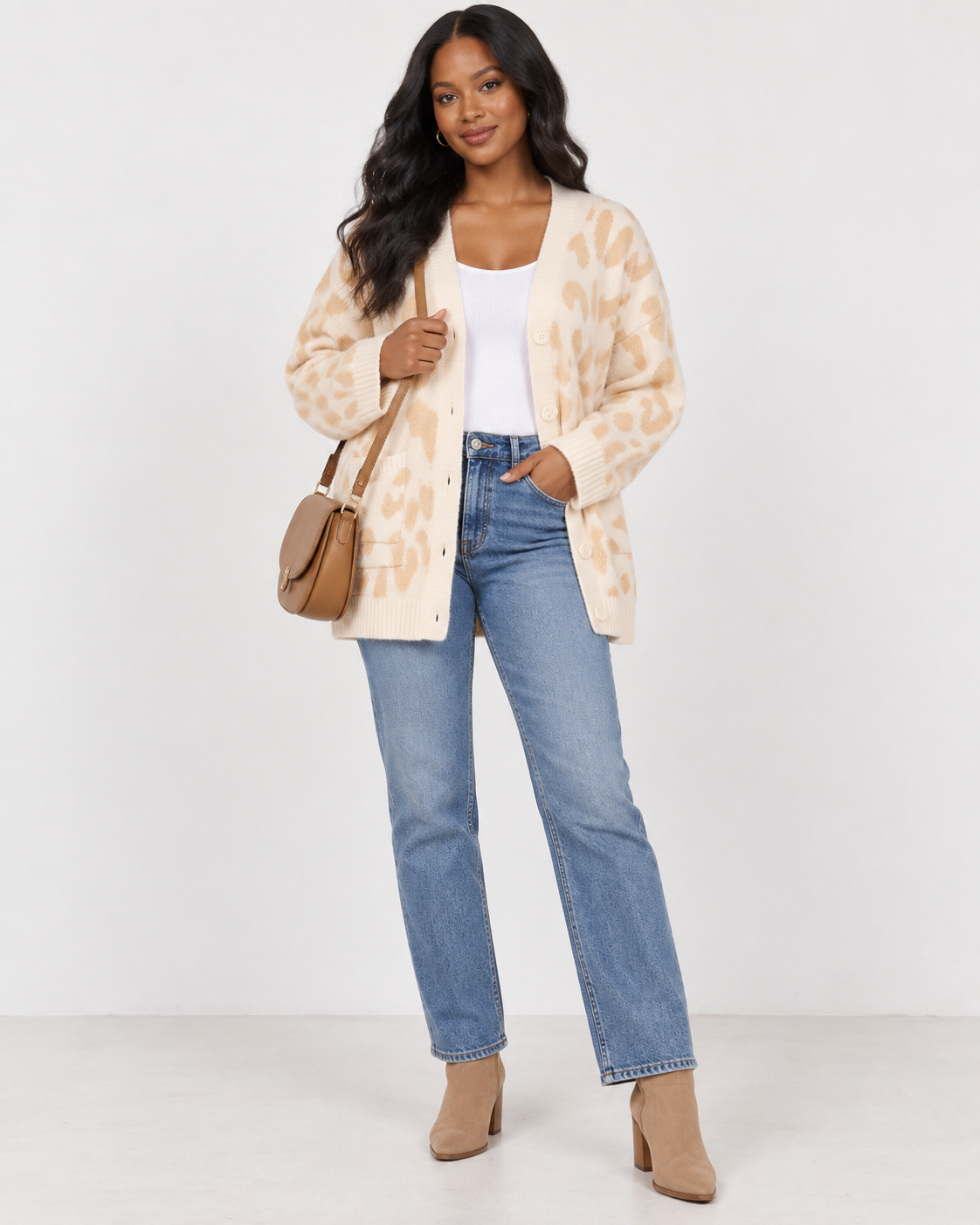 Soft Spot Leopard Cardigan