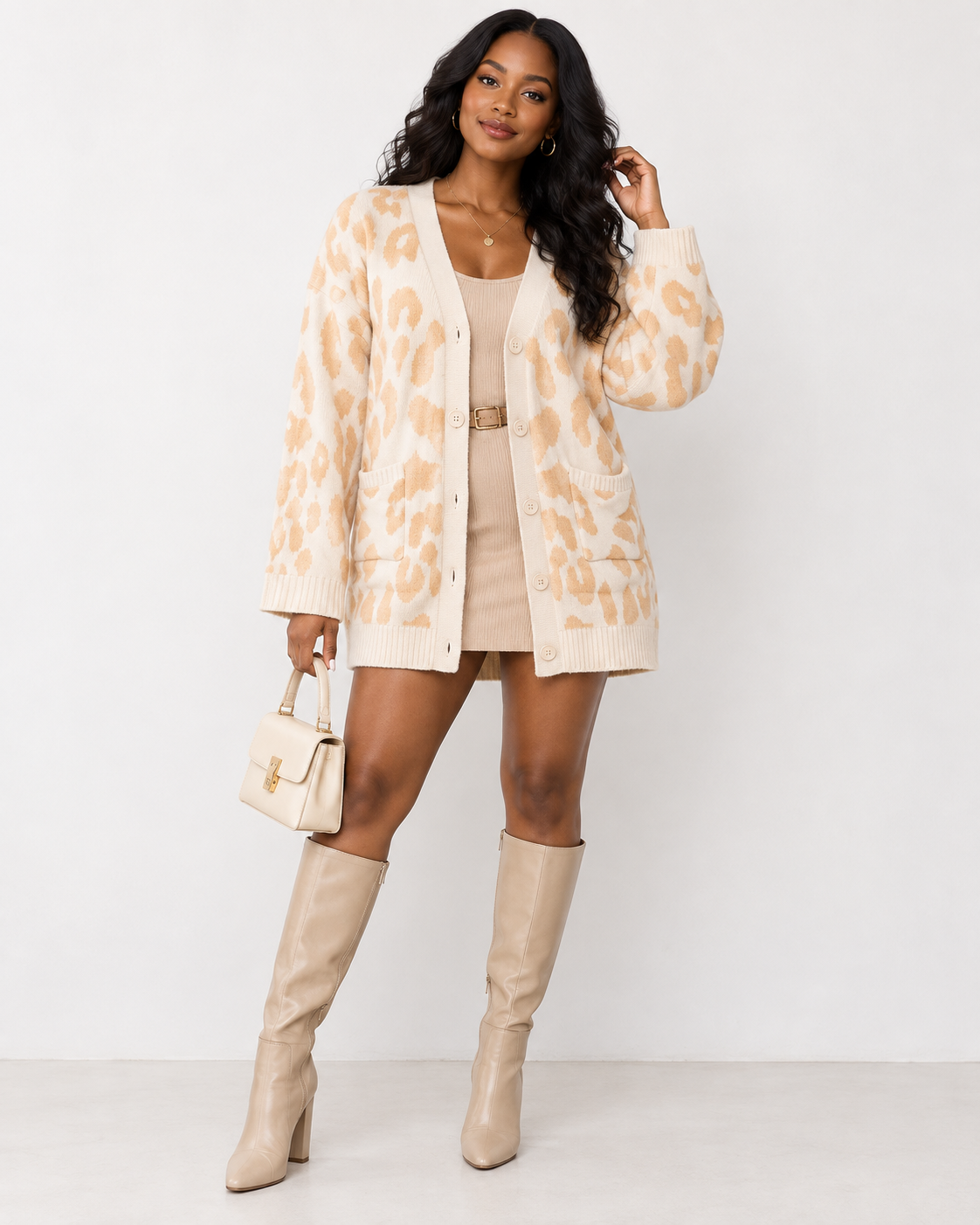 Soft Spot Leopard Cardigan