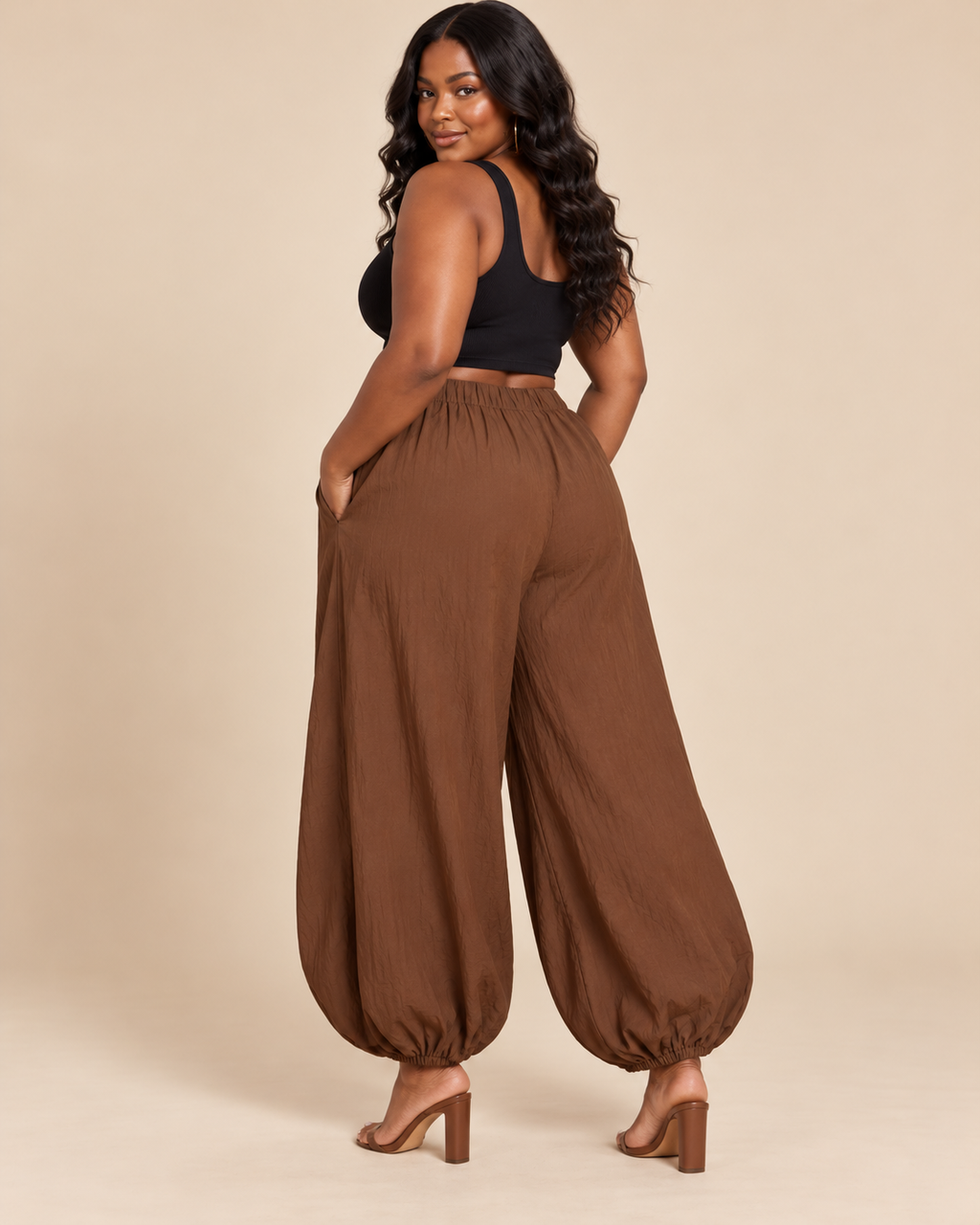 Cocoa Cloud Balloon Pants