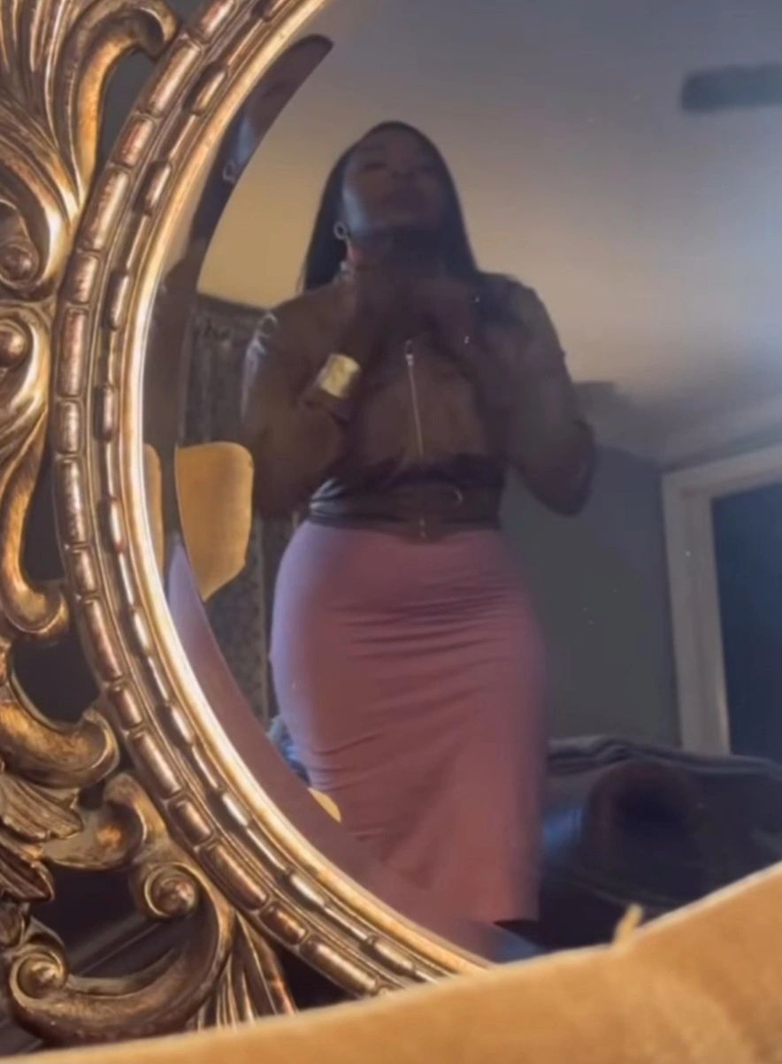 "Let Me Slip" Mauve Dress