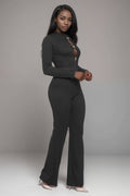 RHINESTONE BOW ACCENTED KNIT SET