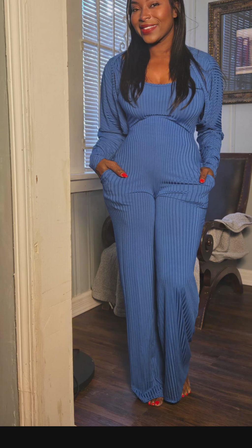 Essential Scoop Neck Two-Piece Set