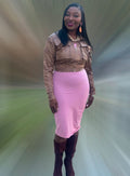 "Let Me Slip" Mauve Dress